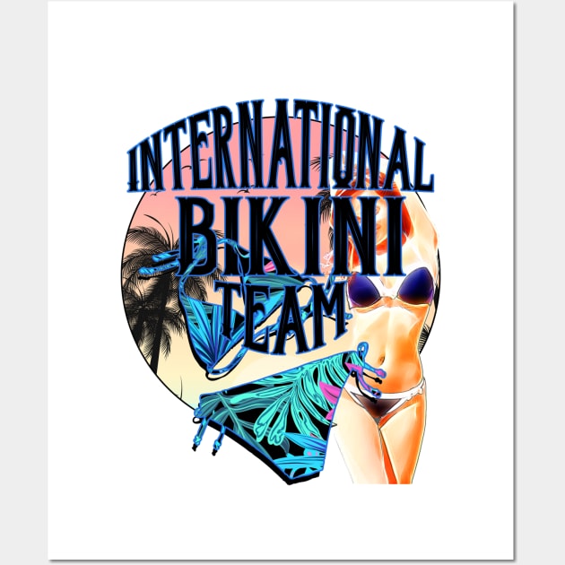 International Bikini Team Wall Art by Joaddo